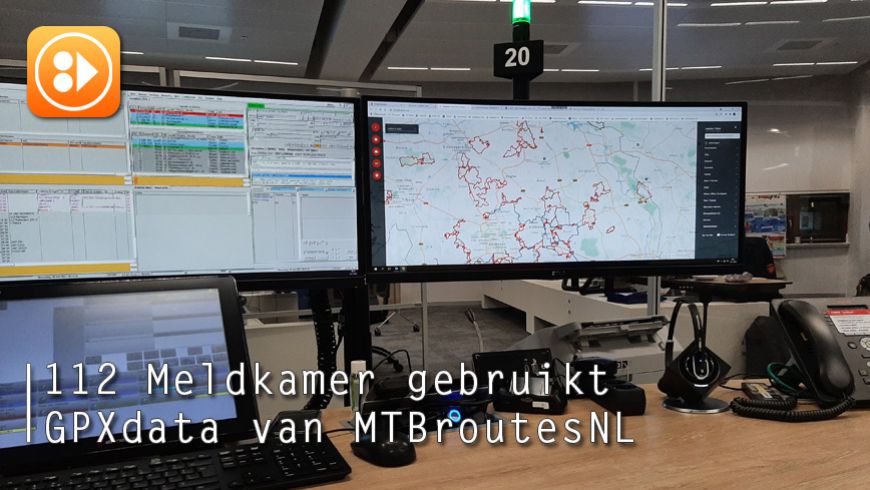 112-Meldkamer gebruikt GPXdata van MTBroutesNL