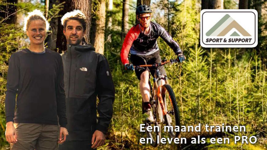 Een maand trainen en leven als PRO: Begeleiding