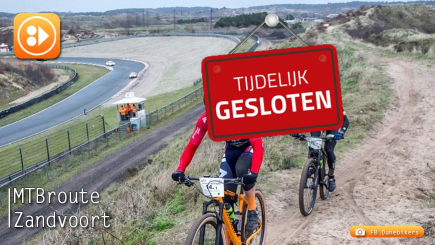 MTBroute Zandvoort (tijdelijk) Gesloten