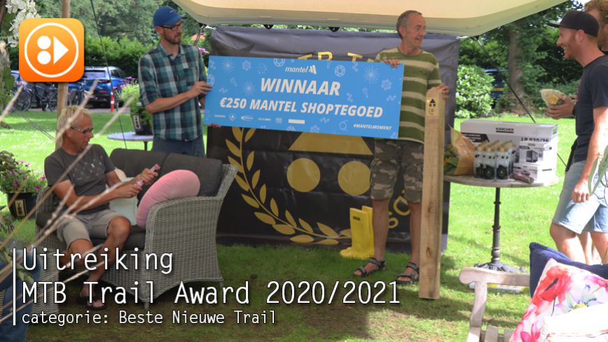 Uitreiking MTB Trail Awards - categorie: Beste Nieuwe Trail 2020/2021
