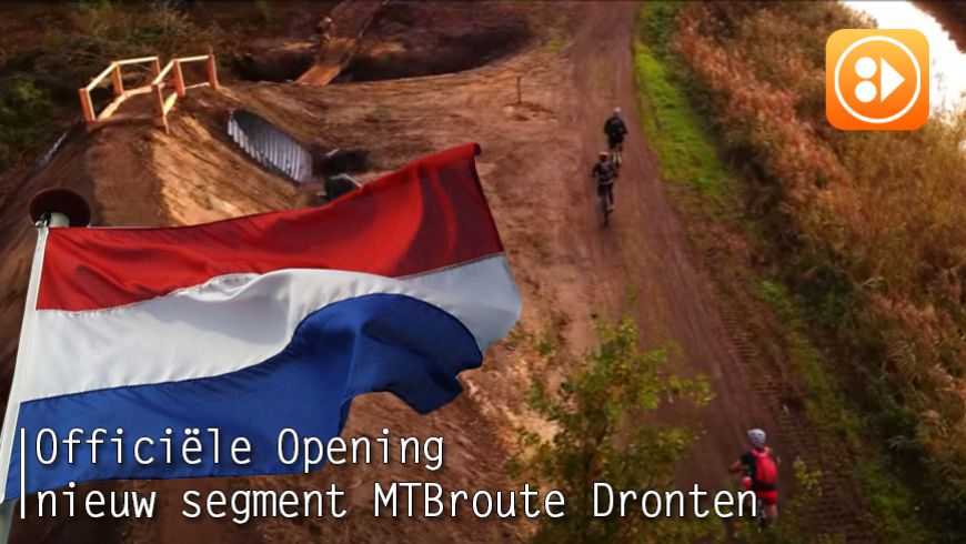 Officiële Opening nieuw segment MTBroute Dronten