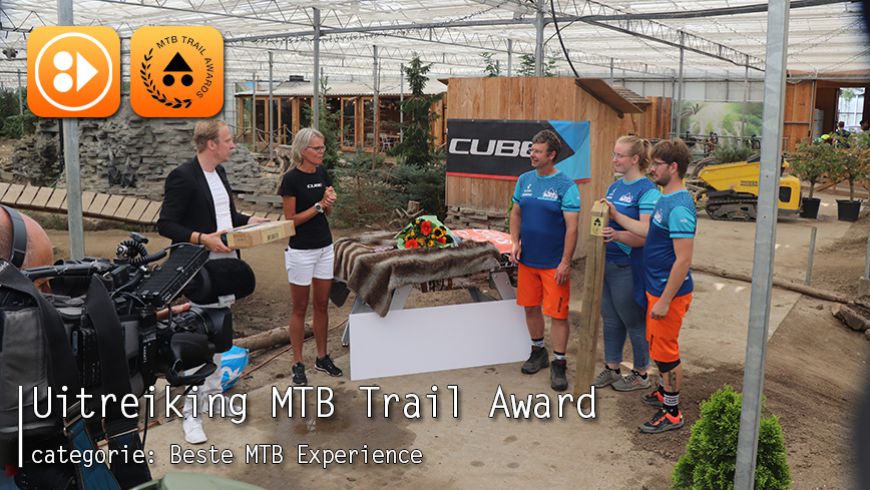 Uitreiking MTB Trail Awards - categorie: Beste MTB Experience 2020/2021