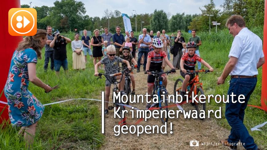 Mountainbikeroute Krimpenerwaard geopend: ‘mtb’en in de achtertuin’