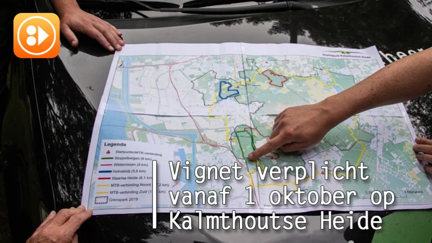 Vignet verplicht vanaf 1 oktober op Kalmthoutse Heide