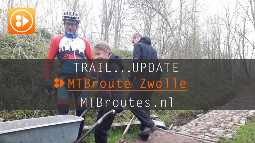 Groot onderhoud MTBroute Zwolle