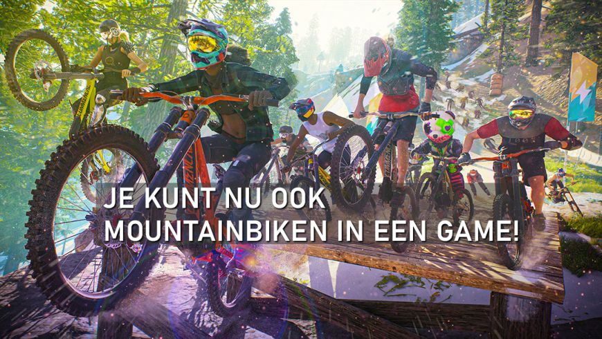 JE KUNT NU OOK MOUNTAINBIKEN IN EEN GAME!