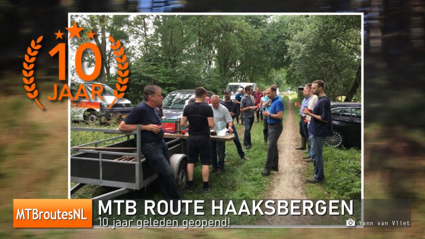 MTBroute Haaksbergen viert 10 jarig jubileum