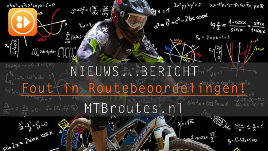 Fout in berekening Routebeoordelingen!