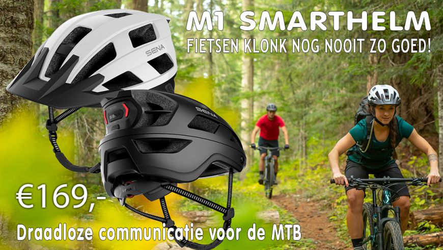 SENA M1 smart helm voor de MTB!