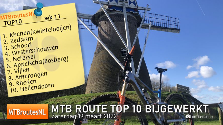 MTBroute TOP10 bijgewerkt 19-03-2022