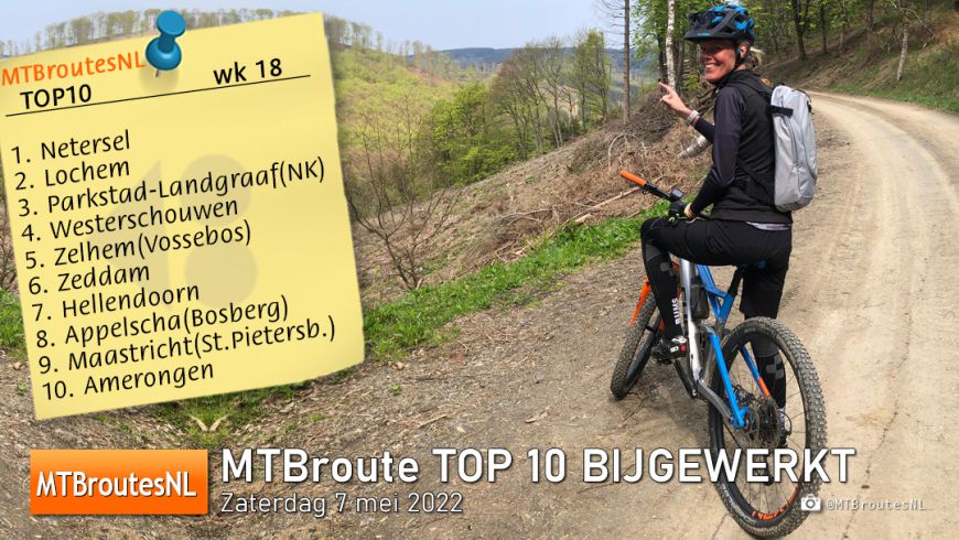 MTBroute TOP10 bijgewerkt 07-05-2022