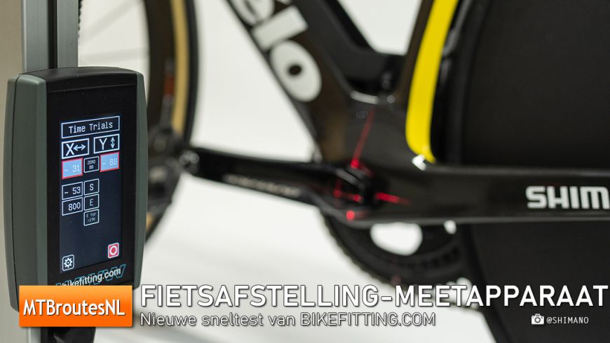 UCI MAAKT GEBRUIK VAN HET NIEUWE SNELTEST FIETSAFSTELLING-MEETAPPARAAT VAN BIKEFITTING.COM