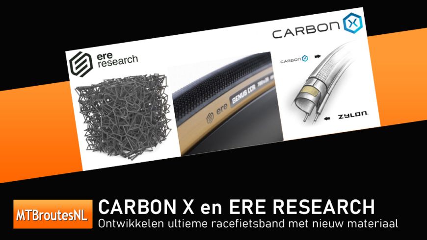 CarbonX and Ere Research develop ultimate road bike tire with new material