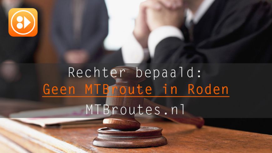 Geen MTBroute in Roden