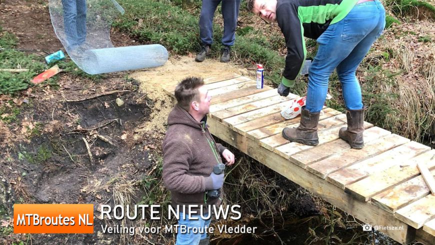 Veiling voor MTBroute Vledder