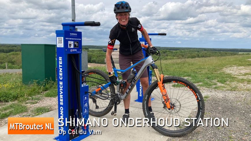 Shimano Onderhouds Station (SOS) op de VAM berg