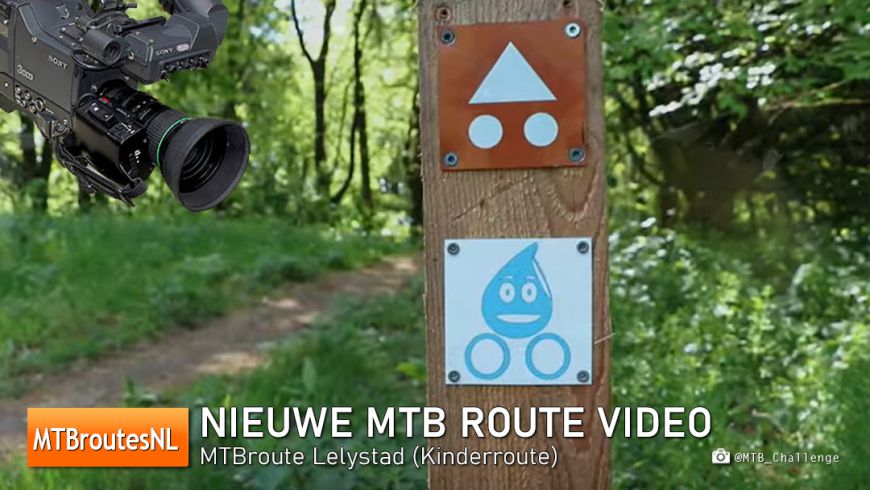Nieuwe Video MTBroute Lelystad (Kinderroute)
