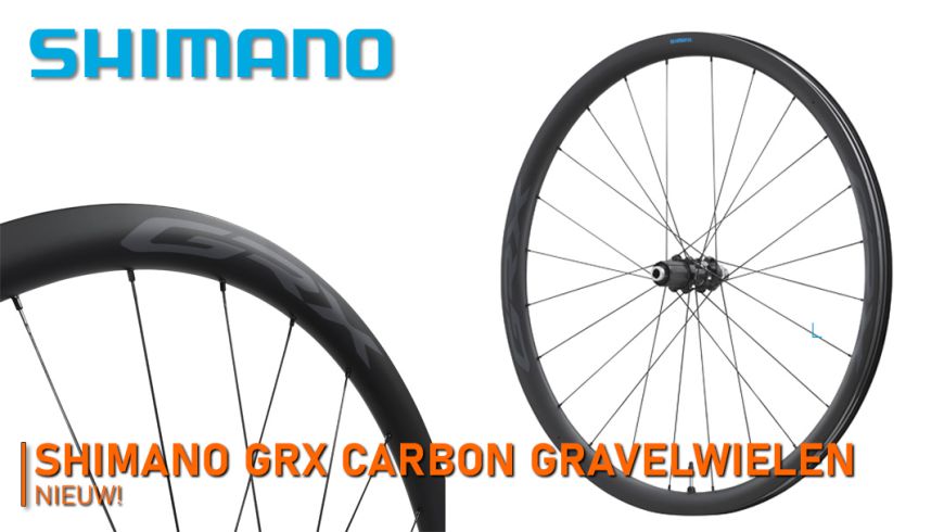 NIEUWE SHIMANO GRX CARBON GRAVELWIELEN