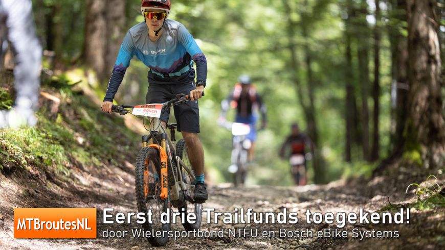 Eerste drie Trailfunds toegekend!