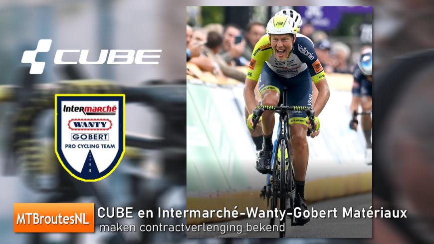 CUBE en Intermarché-Wanty-Gobert Matériaux maken contractverlenging bekend