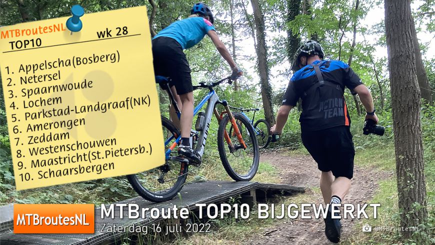 MTBroute TOP10 bijgewerkt 16-07-2022