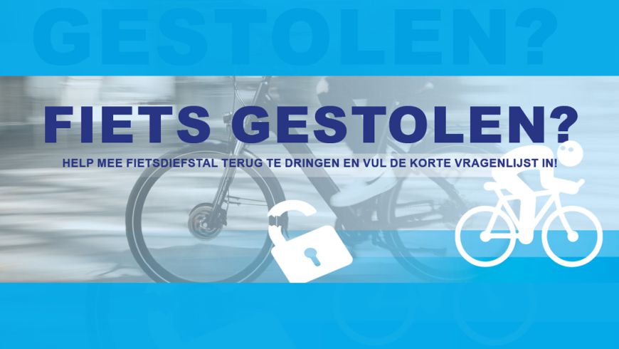 Help mee om fietsdiefstal terug te dringen