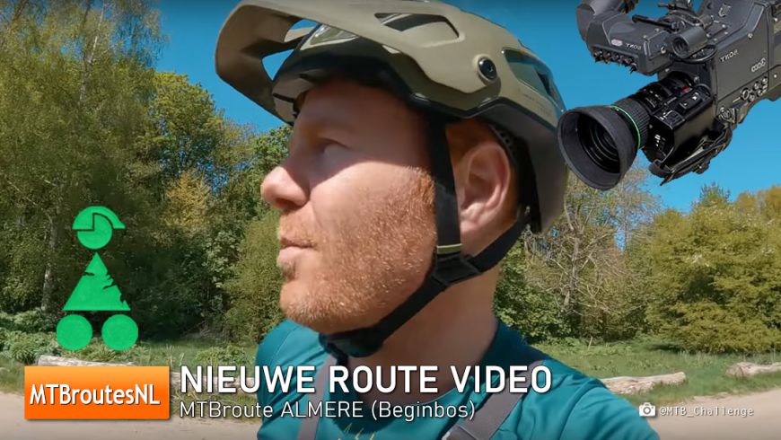 Nieuwe Video MTBroute Almere (Beginbos)
