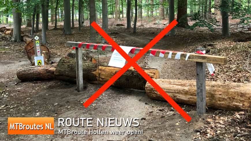 MTBroute Holten weer open!