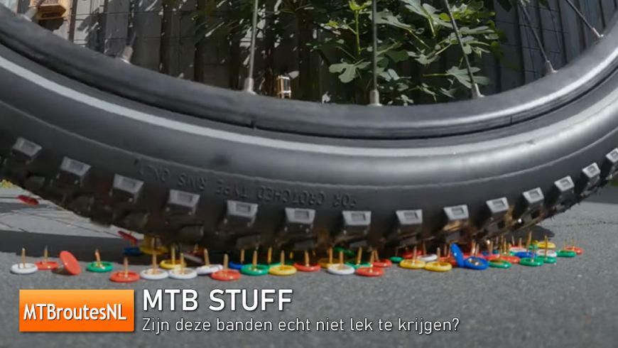MTB STUFF: Zijn deze banden niet lek te krijgen?