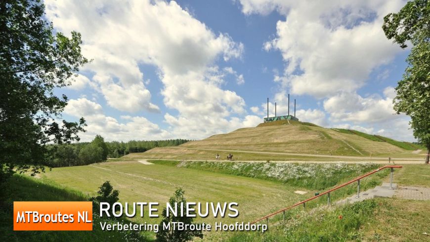 Verbetering MTBroute Hoofddorp van start