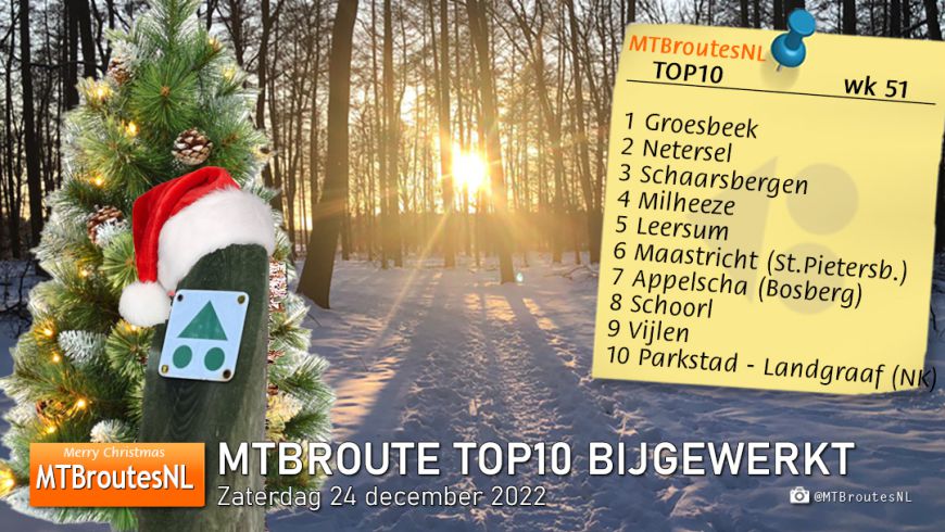 MTBroute TOP10 bijgewerkt 24-12-2022