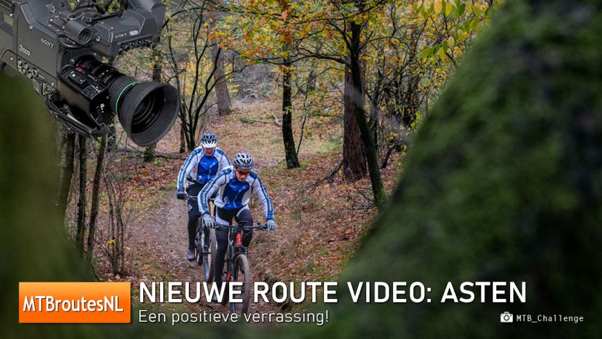 Nieuwe routevideo: MTBroute Asten