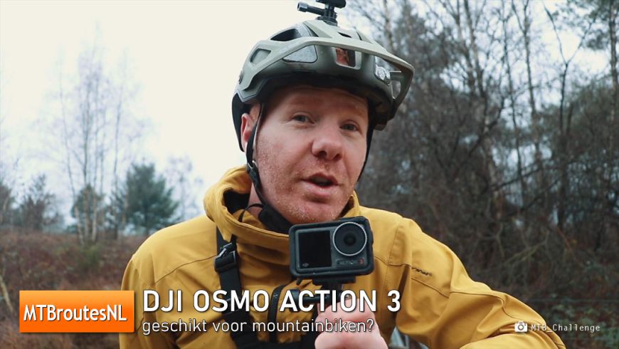 DJI Osmo Action 3 geschikt voor mountainbiken?