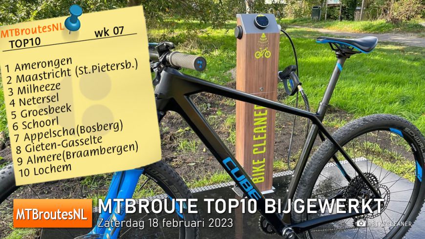 MTBroute TOP10 bijgewerkt 18-02-2023