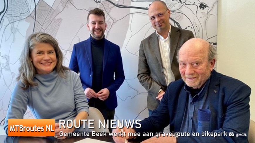 Gemeente Beek werkt mee aan Gravelroute en Bikepark