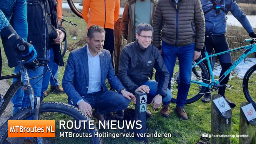 Routes voor MTBers in Emmen weer op peil