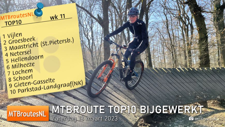 MTBroute TOP10 bijgewerkt 18-03-2023