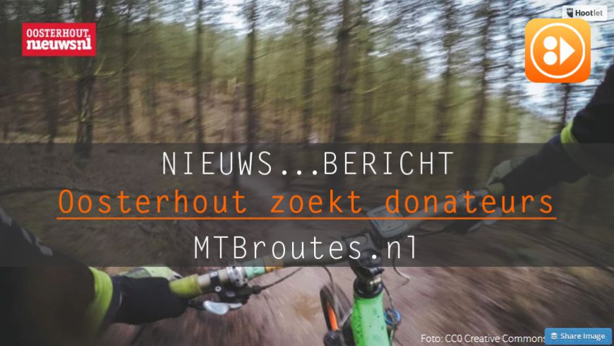 MTB Tracks zoekt donateurs voor onderhoud