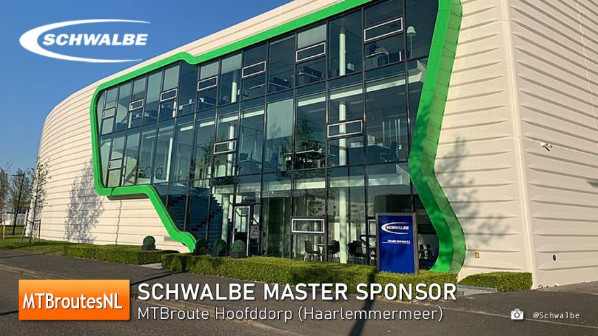 Schwalbe master sponsor MTBroute Hoofddorp