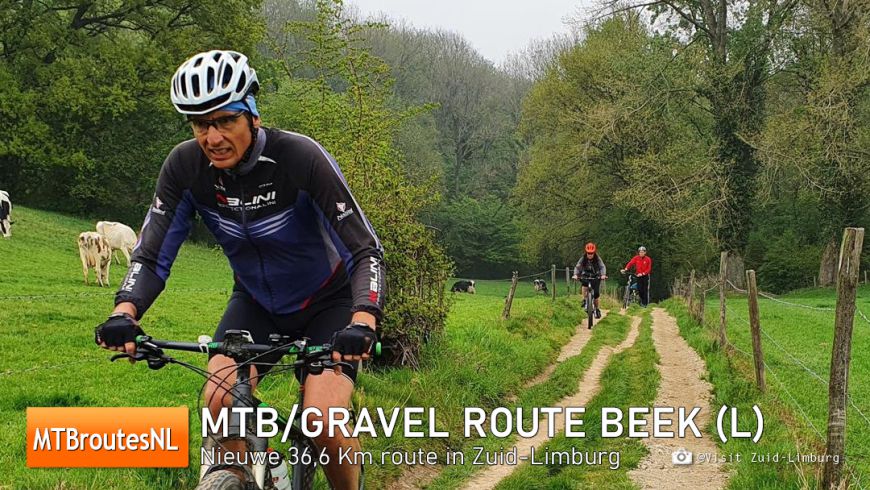 Nieuwe MTB/Gravel route in Beek (Zuid-Limburg)