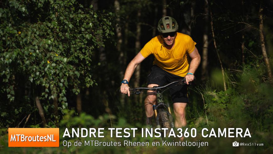 André test INSTA360 camera