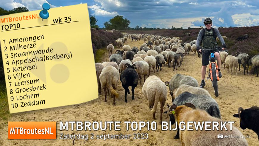 MTBroute TOP10 bijgewerkt 2-9-2023