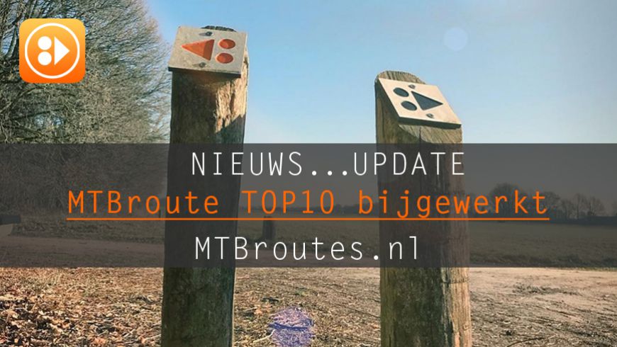 MTBroute TOP10 bijgewerkt 07-09-2019