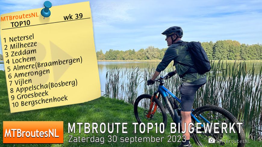 MTBroute TOP10 bijgewerkt 30-9-2023