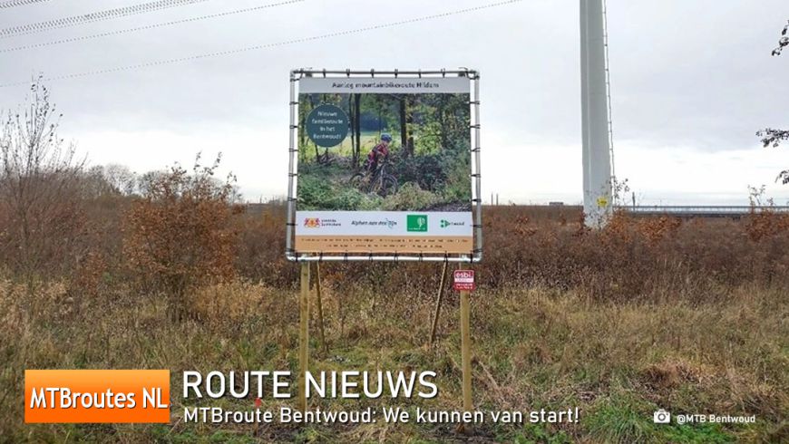 MTBroute Bentwoud: We kunnen van start!