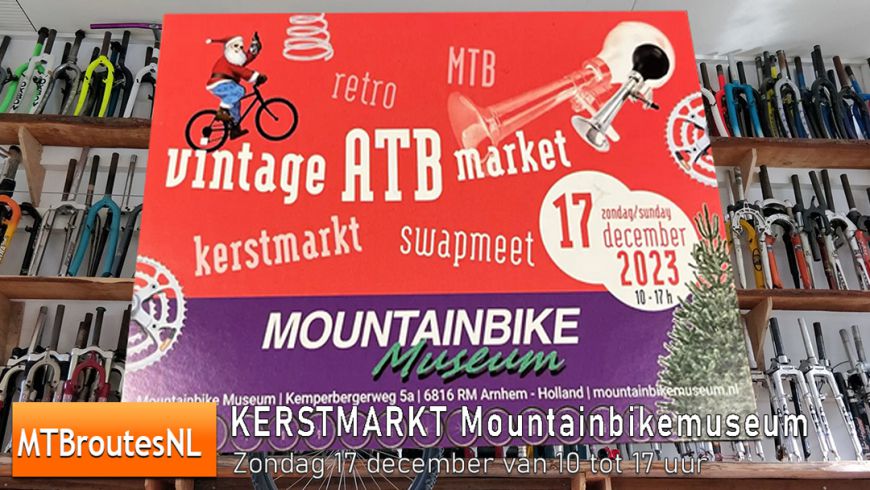 Kerstmarkt in Mountainbikemuseum Arnhem