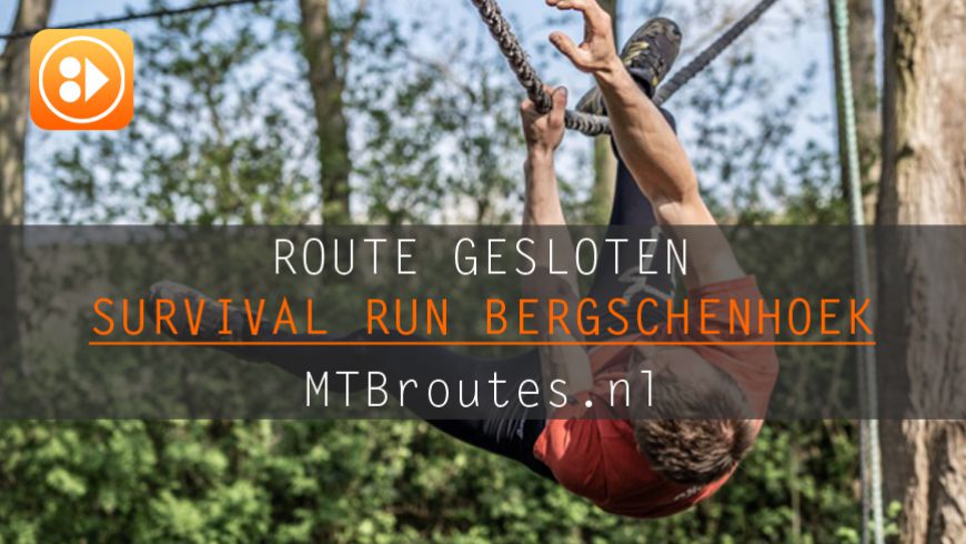 Hinder door Survival Run Bergschenhoek