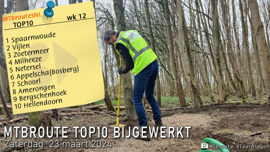 MTBroute TOP10 bijgewerkt 23-03-2024