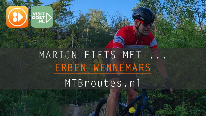 Marijn fietst met Erben Wennemars