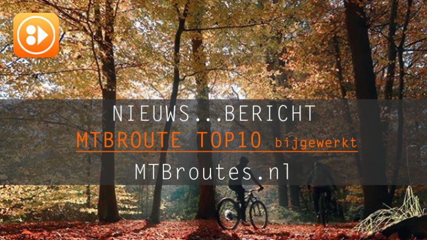 MTBroute TOP10 bijgewerkt 23-11-2019